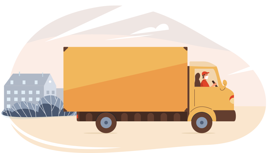 Illustration livraison